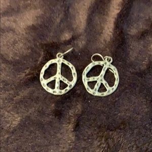 Peace Sign Earrings